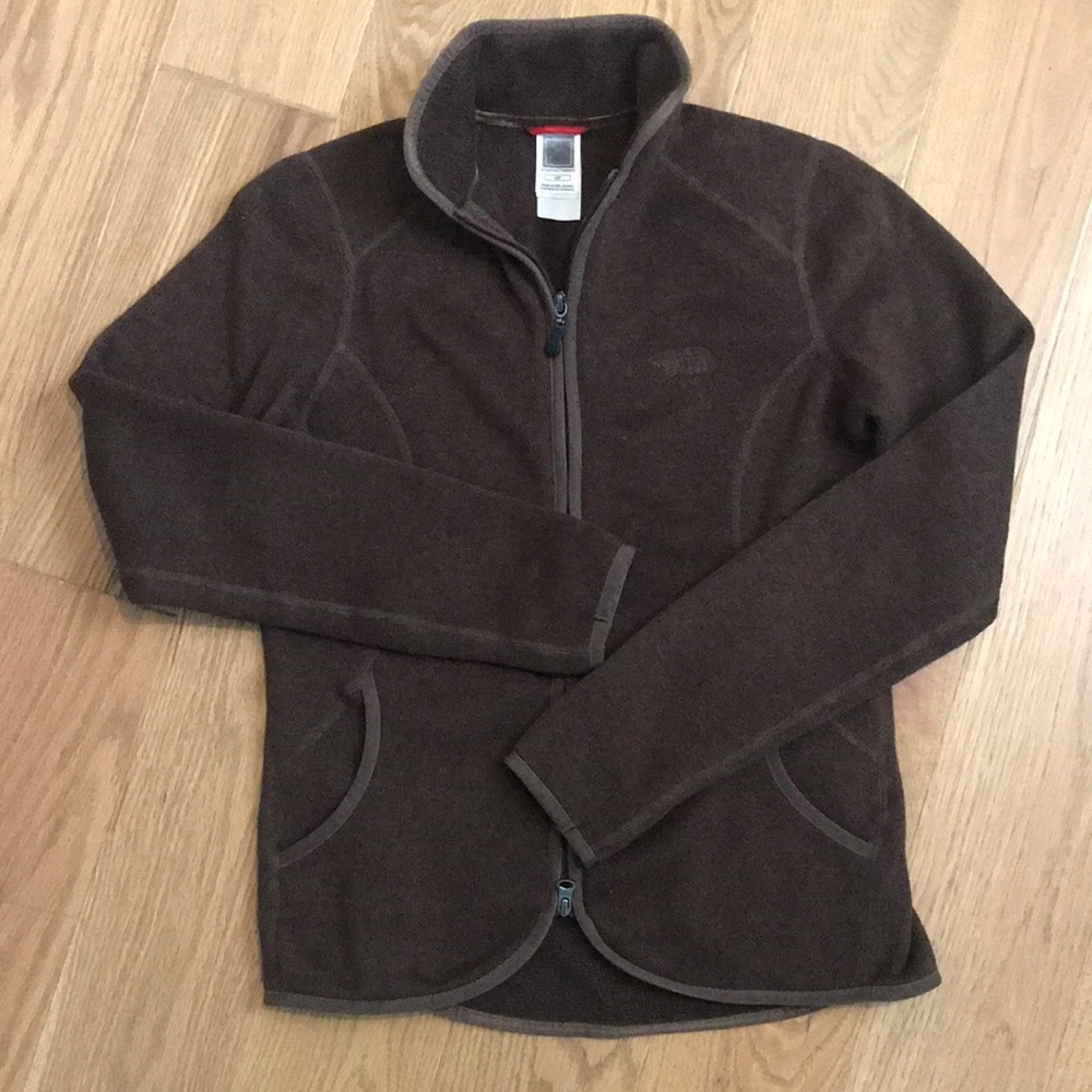 Womens North Face Zip Cardigan